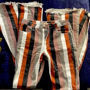 Striped Bell Bottoms
